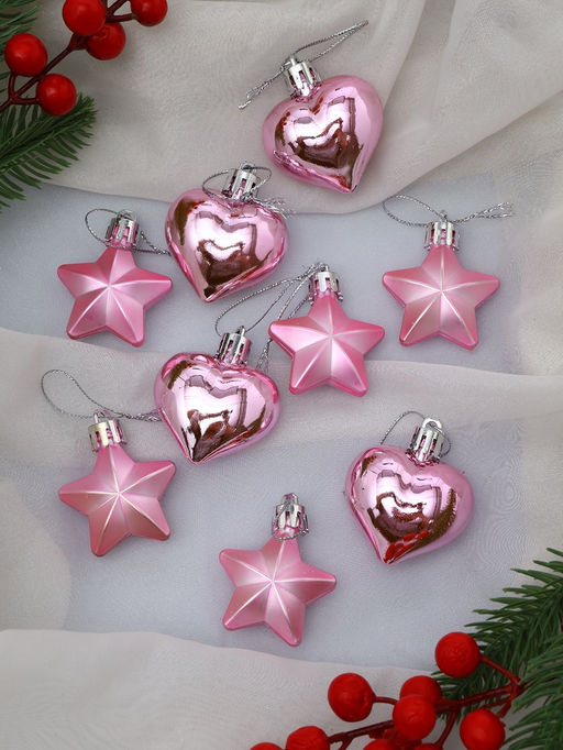 Ёлочные игрушки 58 шт. В гостях у Деда Мороза - Зимнее волшебство фото 6