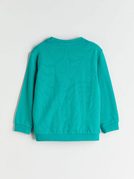 Bisiklet Yaka Erkek ?ocuk Sweatshirt