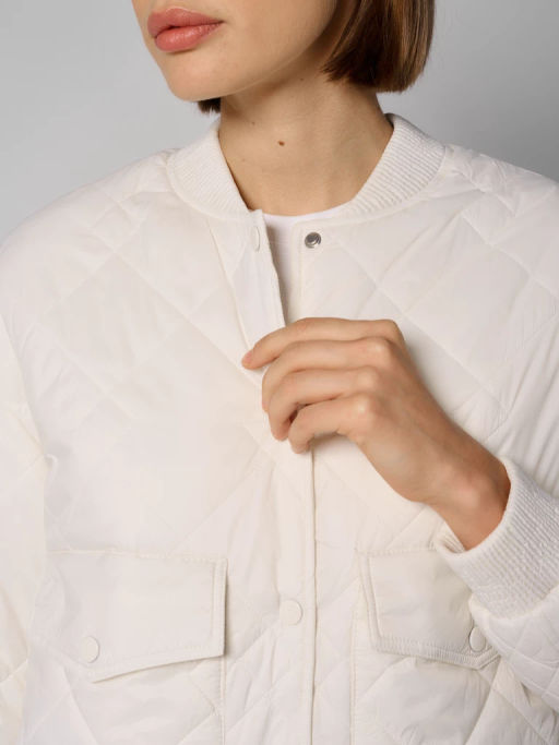 Куртка женская 12411-22033 milk - Eleganzza фото 5