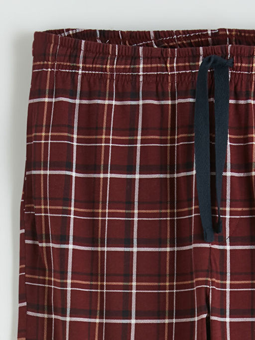 Standart Kal?p Ekose Erkek Pijama Alt?