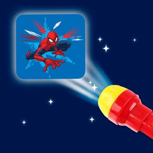 Проектор-фонарик Человек паук, MARVEL, свет, цвет МИКС  фото 3