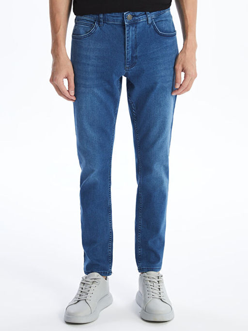 Slim Fit Erkek Jean Pantolon
