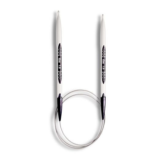 Спицы PRYM 215810 круговые Ergonomics пластик d 7.0 мм 80 см 1 шт фото 3