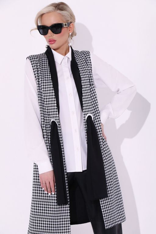 Жилет Высокая классика (лапка) - Эльза фото 2