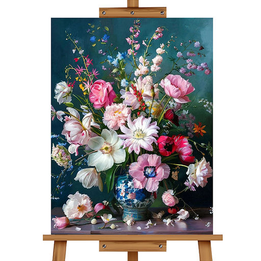 Мозаика алмазная "Цветы" 30*40см.