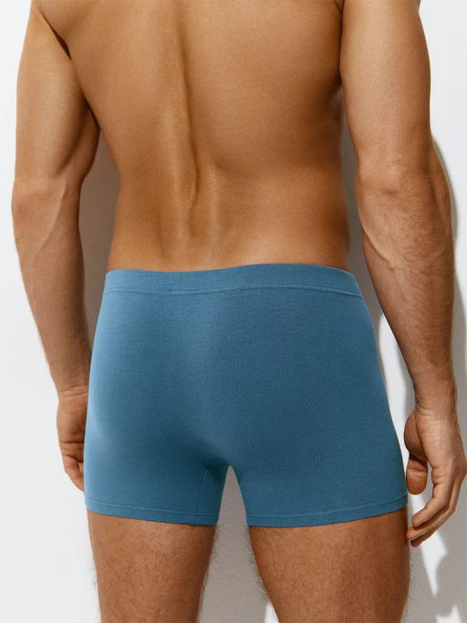 Трусы OmB 1233 Боксеры с закрытой резинкой - jeans