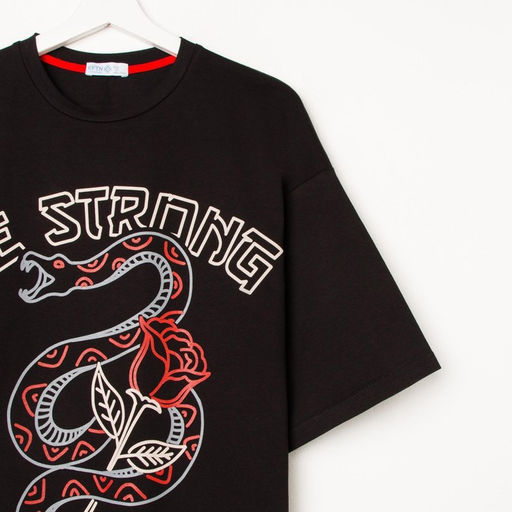 Футболка мужская KAFTAN «Be strong», черный, р. 54