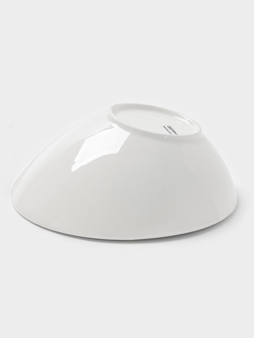 Салатник Доляна White Label, 600 мл, фарфор, белый