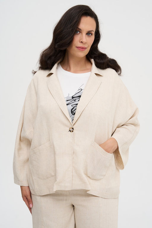 Жакет Бурвиль бежевый - Intikoma фото 6