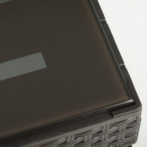 Комплект садовой мебели «Калифорния», 3 предмета: 2 кресла, стол, тёмно-коричневый