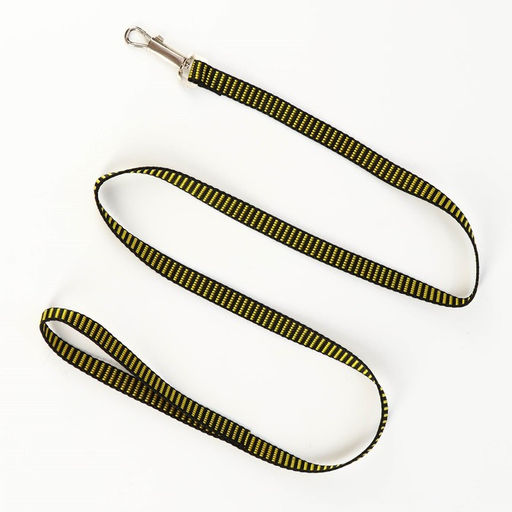 Комплект амуниции рельефный, поводок 120 х 1,5 см, ОГ 36-49 см, жёлто-чёрный - Пижон фото 6