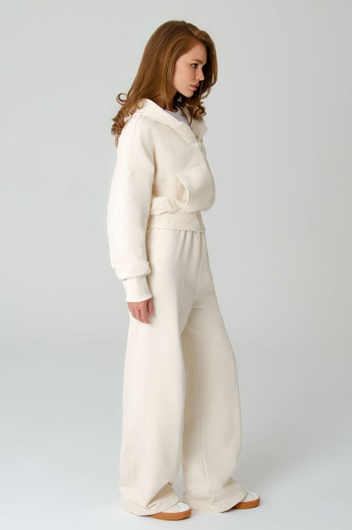 Арт. 2539/3 Костюм женский с брюками 42-48 (4 шт) Цвет:молочный - Калинка фото 21