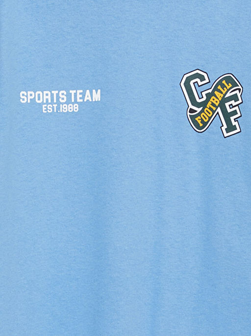 Bisiklet Yaka Erkek ?ocuk Ti??rt - Waikiki фото 2