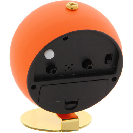 Будильник "ALICE" 8,5*5см апельсиновый