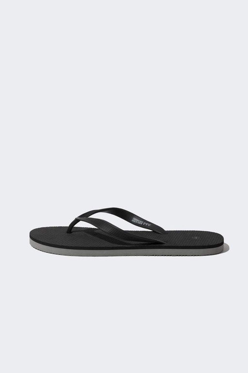 Мужские шлепанцы из искусственной кожи на плоской подошве - Defacto фото 3