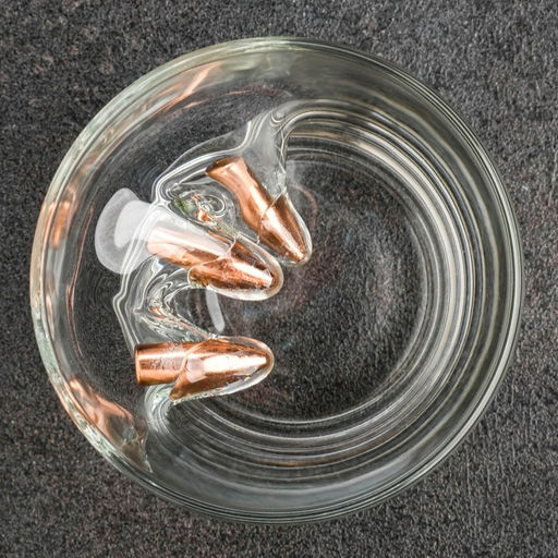 Стакан граненый с пулей Непробиваемый, для виски, 250 мл