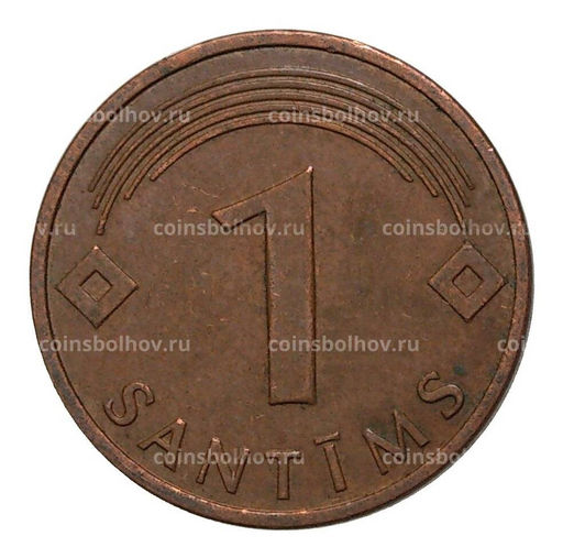 Монета 1 сантим 2003 года Латвия