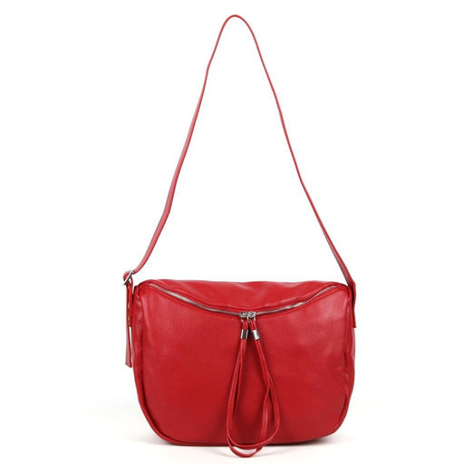 Женская сумка через плечо из эко кожи 2967 Ред - Cidirro фото 2
