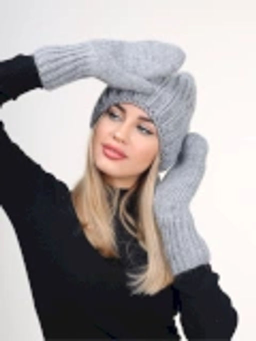 Комплект Нора (шапка + варежки) - Tamasha фото 2