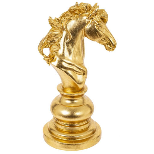 Фигурка декоративная "Шахматный конь", L11 W11 H26,5 см