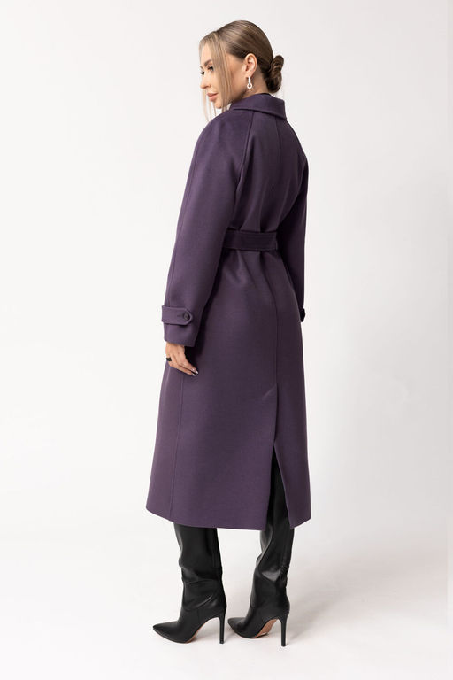 Пальто Golden Valley 7148 темно-фиолетовый  фото 2