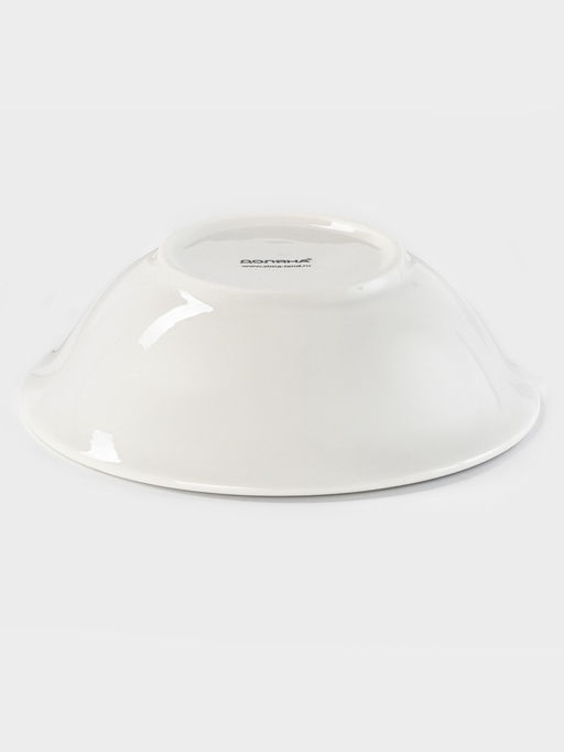 Цена за 2 шт. Тарелка глубокая Доляна White Label, 500 мл, d=17.5 см, фарфор, белая