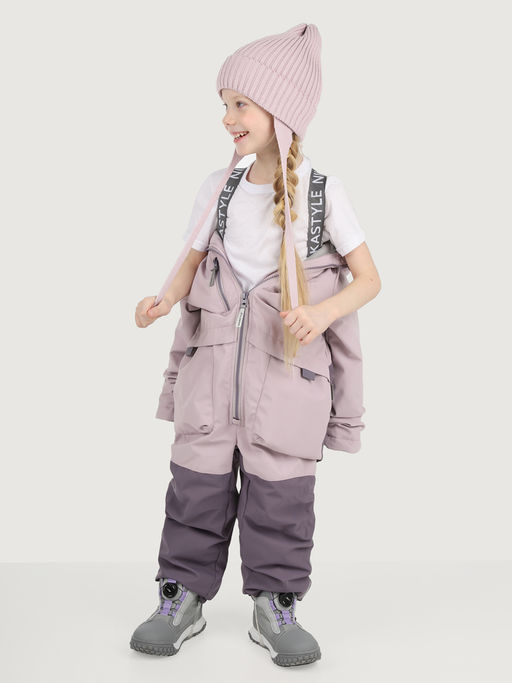 Комбинезон 8м2125 пудра/инжир - Nikastyle фото 5