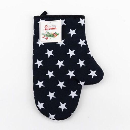 Варежка-прихватка Stars 20х28см,35% х/л,65% п/э - Доляна фото 5