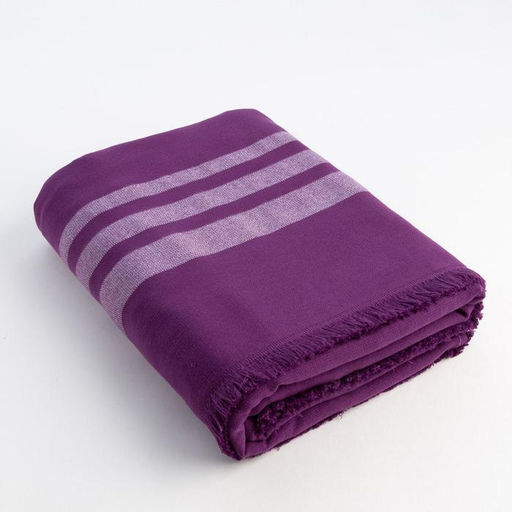 Полотенце махровое двухстороннее Этель Уют 90*170 см, цв.фиолетовый,100% хл, 240 гр/м2  фото 3