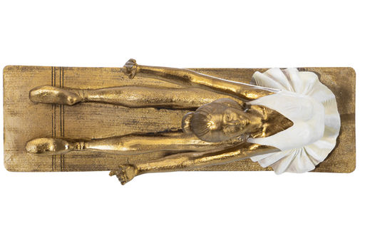 Статуэтка 22*8*9,5 см Гимнастка с мячом, золото - Elan gallery фото 7