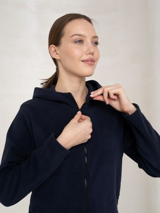 Толстовка флис.арт.673/1-2,синяя - Binita фото 6