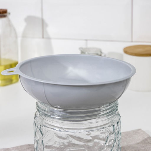 Цена за 4 шт. Воронка для банок с широкой горловиной, d=15 см (6.5 см), цвет МИКС