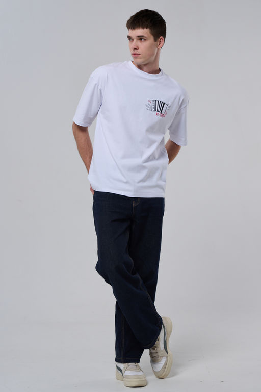 8579 футболка оверсайз мужская