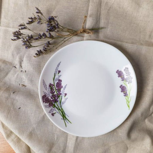 Тарелка 190 мм / YGP-75 (7131-2) /уп 6/ уп 72/ Букет лаванды - Галеонтрейд фото 2