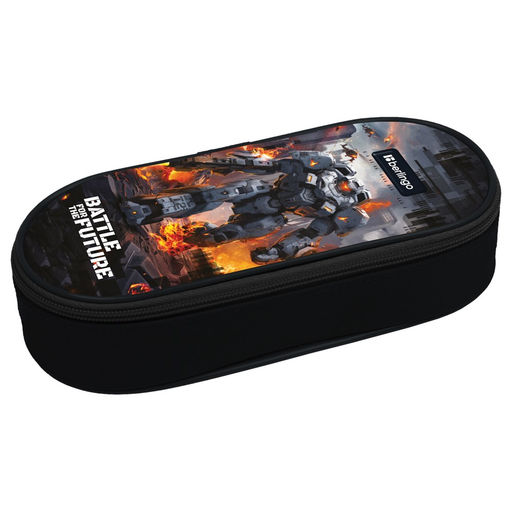 Пенал корпусный 1 отд. Berlingo "Battle for the future", 220*90*45 (PF-EXPL-1109) полиэстер