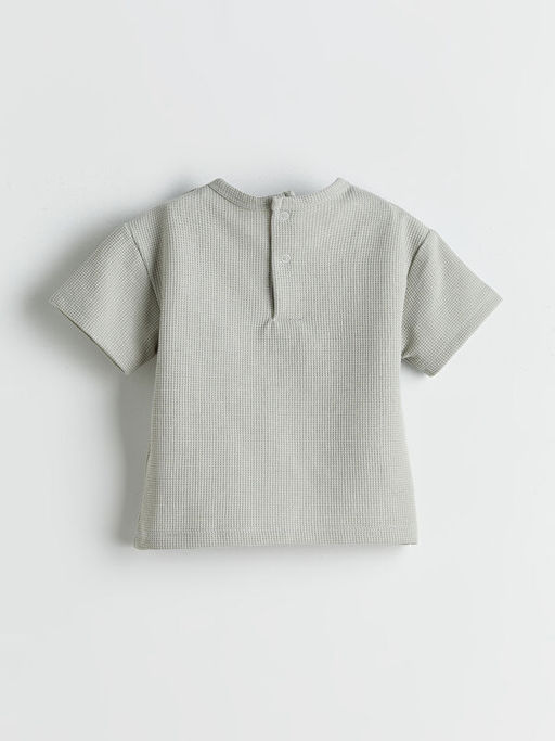 Bisiklet Yaka Erkek Bebek Ti??rt ve ?ort 2li