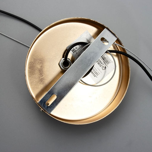 Светильник BayerLux «Кагнели» LED 36 Вт черно-золотой 47×47×24-110 см