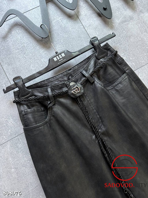 Брюки экокожа без утепления - Bruno фото 4