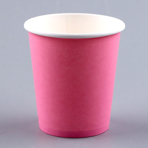 Набор бумажной посуды: 6 тарелок, 6 стаканов, цвет розовый - Страна карнавалия фото 3