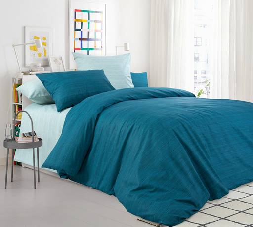 Изумрудная Зелень Постельное белье из перкаля Евро макси