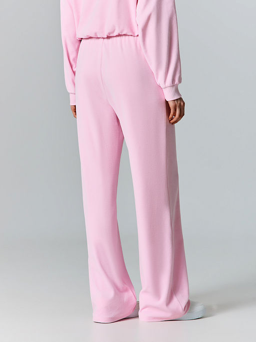 Брюки женские розовые велюровые - Mark formelle фото 3