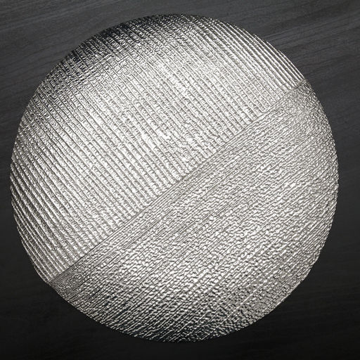 Тарелка подстановочная Селена, d=33 см, цвет чёрный с серебром - Simaland фото 4