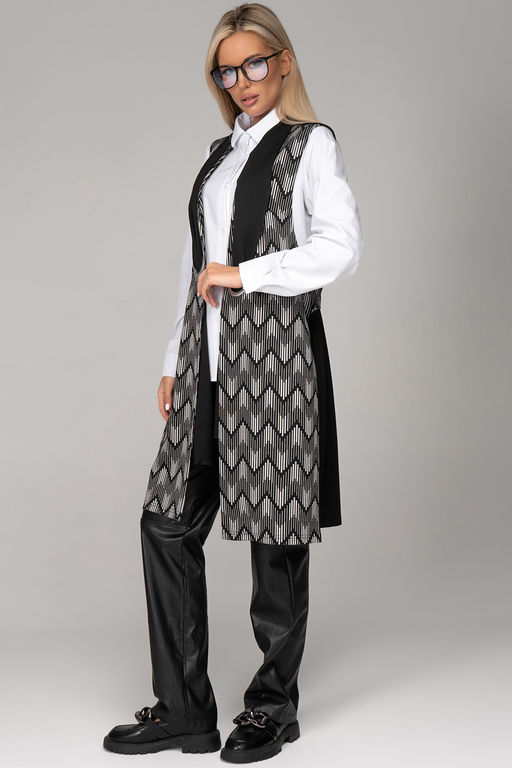 Жилет Высокая классика (зебра) - Эльза фото 22