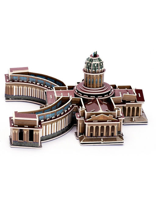 3D-конструктор из пенокартона Казанский Собор - Unicon фото 10