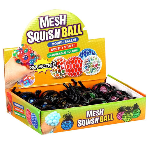 Цена за 12 шт. Антистресс игрушка - прикол «Паук», мялка с гидрогелем, МИКС