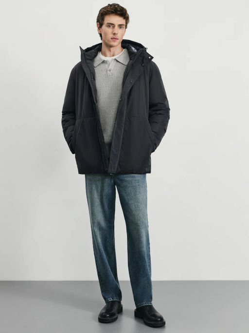 Парка утепленная с капюшоном / Zarina