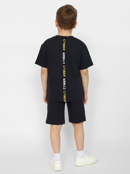 CRB wear / CSJB 63564-48-374 Футболка для мальчика,темно-серый/Ex.Cherubino  фото 3