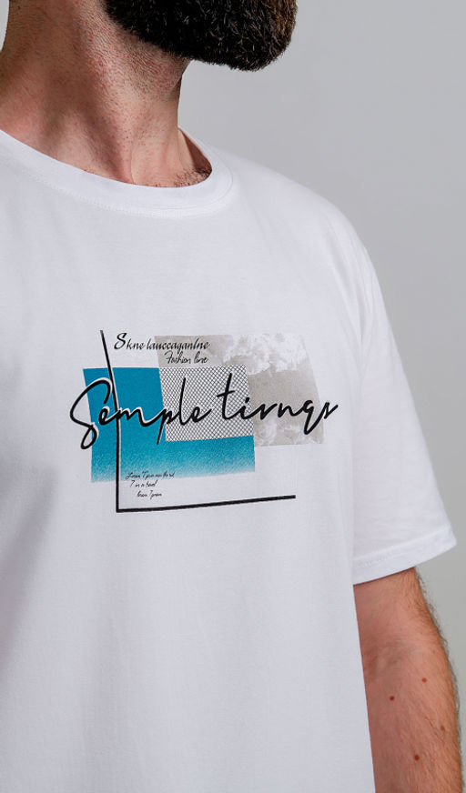 Арт. 67125 Футболка мужская 48-56 (5 шт) Цвет:белый - Идеал фото 6