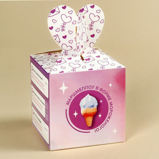 Маршмеллоу в форме мороженого Напоминания, 35 г. - Simaland фото 5