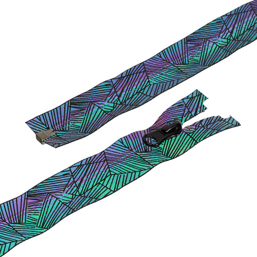 Молния Спираль декоративная GAMMA Premium SUM 60 см тип 7 1 шт разъёмная однозамковая